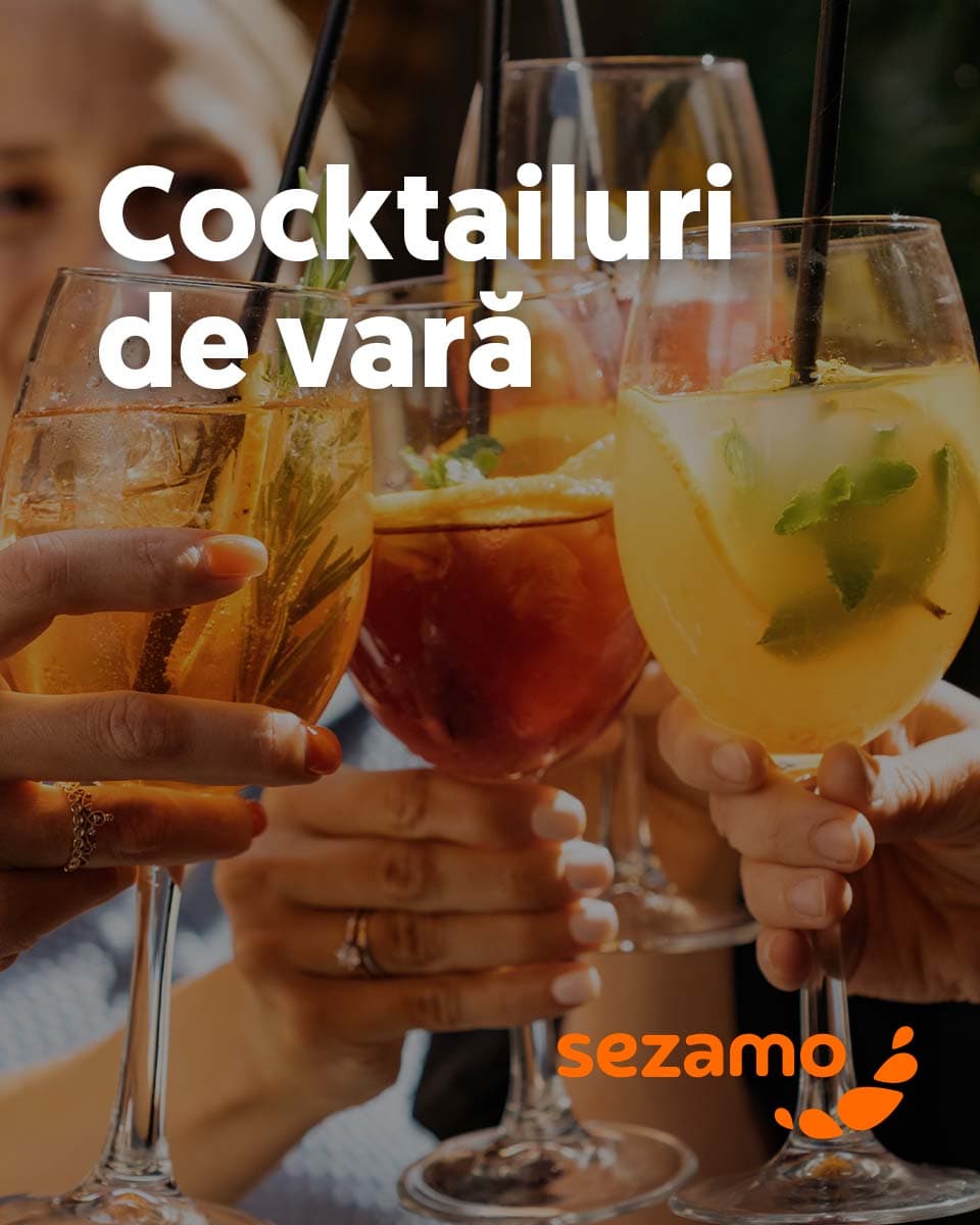 Românii mută barul acasă: vânzările de produse pentru cocktailuri cresc accelerat pe Sezamo