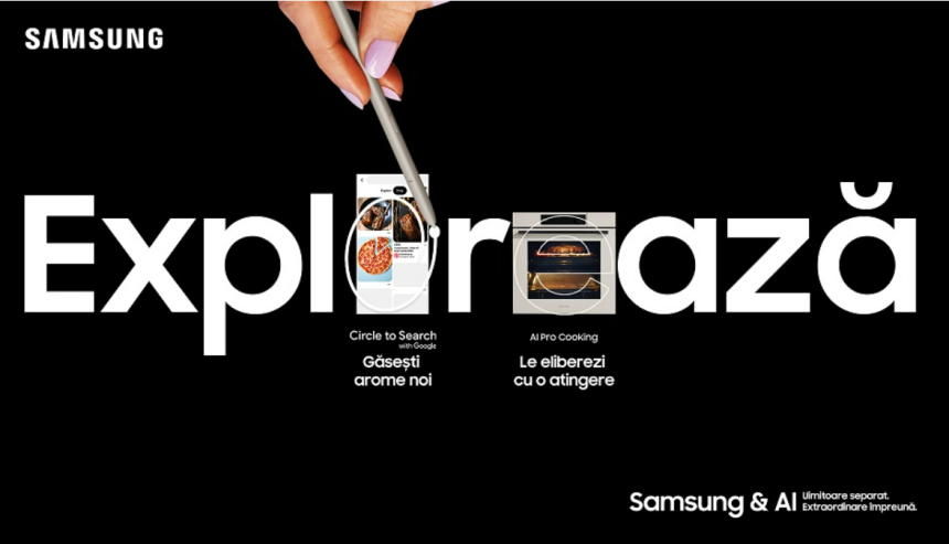 Samsung lansează campania „Samsung & AI. Uimitoare separat. Extraordinare împreună”