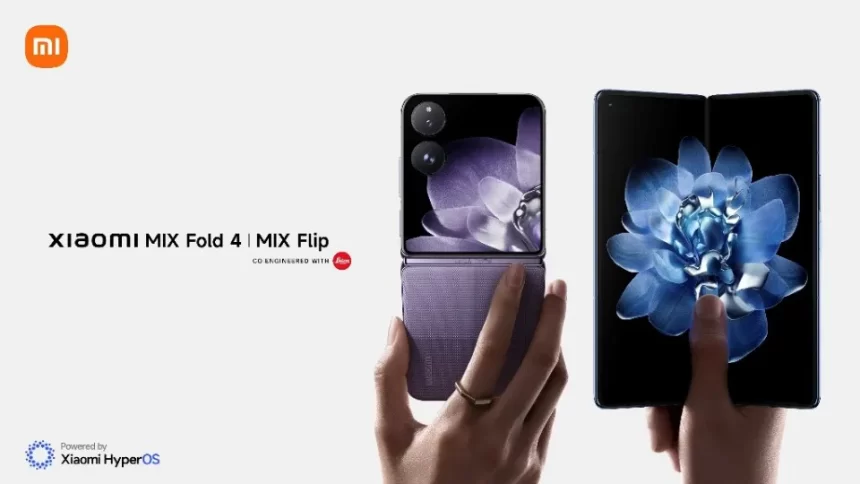 xiaomi flip Xiaomi a lansat noile MIX Fold 4 si MIX Flip