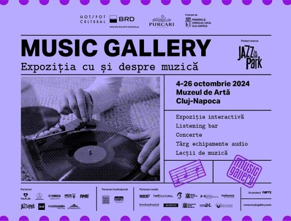 MUSIC GALLERY, singura expoziție despre muzică din România, revine la Muzeul de Artă din Cluj-Napoca