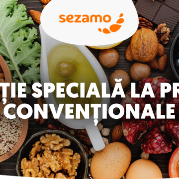 Sezamo: 1 din 5 coșuri conține cel puțin un produs de tip nutriție specială
