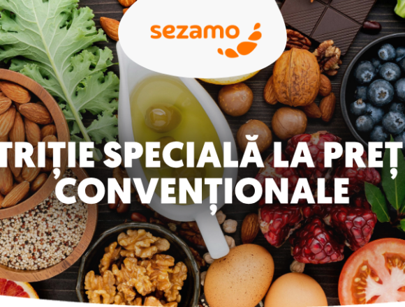 Sezamo: 1 din 5 coșuri conține cel puțin un produs de tip nutriție specială