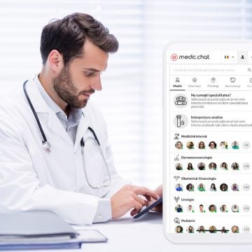 Telemedicina ia avânt în România: peste 200.000 de utilizatori pe platforma online Medic Chat