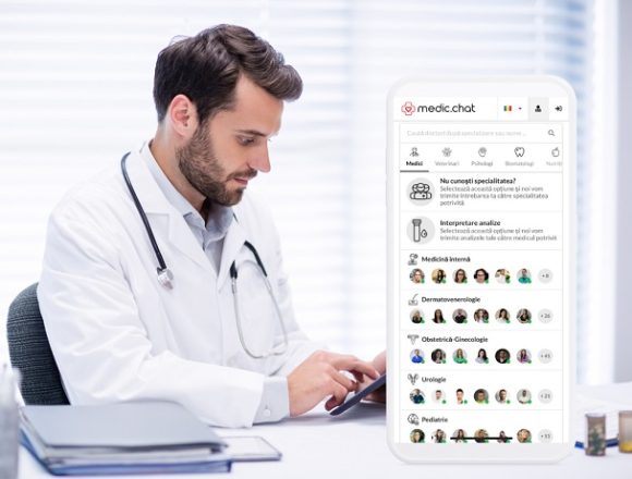 Telemedicina ia avânt în România: peste 200.000 de utilizatori pe platforma online Medic Chat