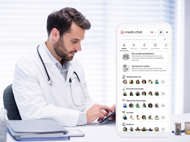 telemedicina medic chat Telemedicina ia avânt în România: peste 200.000 de utilizatori pe platforma online Medic Chat