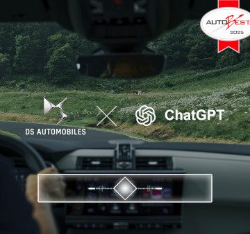 DS Automobiles primește premiul SMARTBEST 2025 pentru integrarea ChatGPT