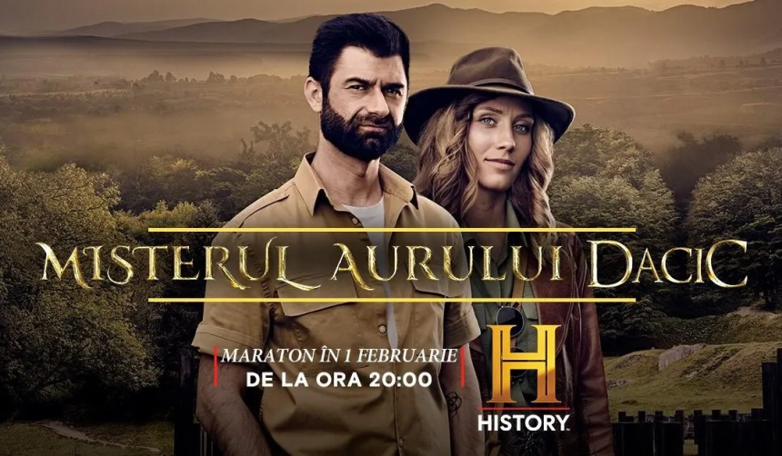HISTORY Channel analizează Misterul aurului dacic, într-un maraton al seriei-documentar