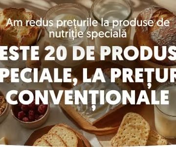 Sezamo: 3 din 10 coșuri de cumpărături includ cel puțin un produs de tip nutriție specială
