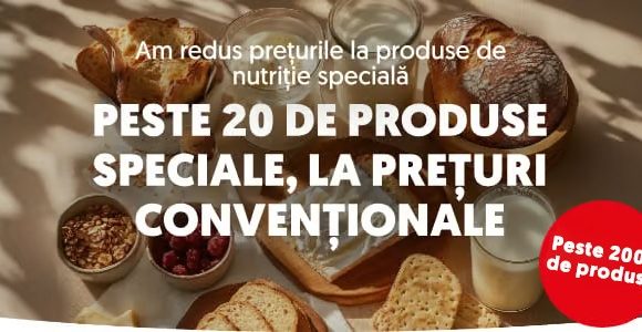 Sezamo: 3 din 10 coșuri de cumpărături includ cel puțin un produs de tip nutriție specială