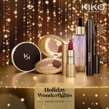 NOUA COLECȚIE KIKO MILANO, HOLIDAY WONDERLIGHTS: STRĂLUCIREA MAGICĂ A SEZONULUI FESTIV