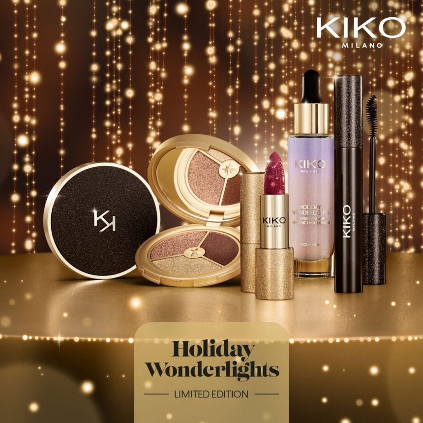 NOUA COLECȚIE KIKO MILANO, HOLIDAY WONDERLIGHTS: STRĂLUCIREA MAGICĂ A SEZONULUI FESTIV