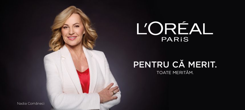 L'OrealParis_LessonsOfWorth_NadiaComaneci În luna femeilor, L’Oréal Paris lansează în România campania-manifest „Lessons of Worth”