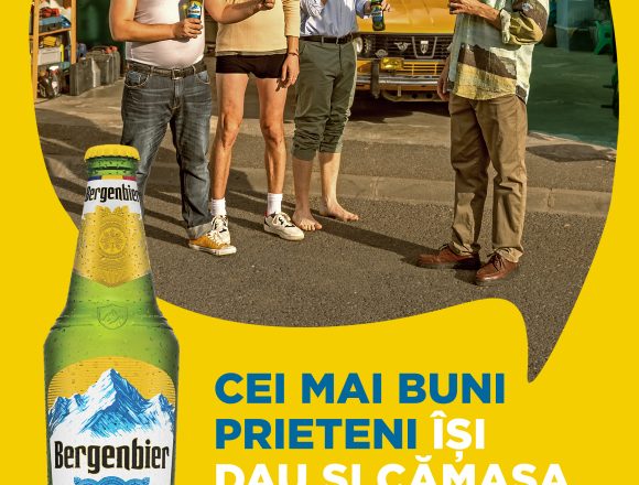 Prietenii stiu de ce Bergenbier Bergenbier, berea prieteniei în România, împlinește 30 de ani și lansează o nouă platformă de comunicare