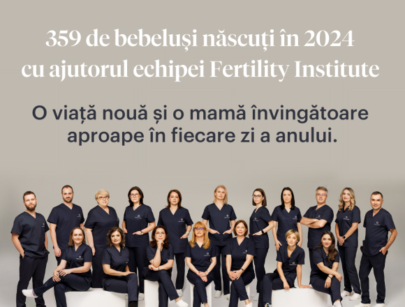 Regina Maria În 2024, 1 copil pe zi s-a născut datorită procedurilor FIV de la Fertility Institute, fosta Columna