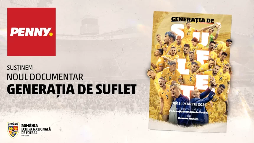 PENNY România susține lansarea filmului „Generația de Suflet” – noul documentar despre echipa națională a României