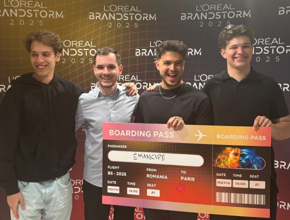 Trei studenți FABIZ-ASE vor reprezenta România în finala internațională L’Oréal Brandstorm