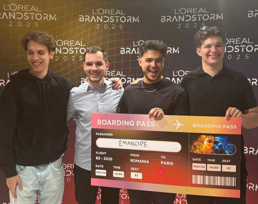 Trei studenți FABIZ-ASE vor reprezenta România în finala internațională L’Oréal Brandstorm