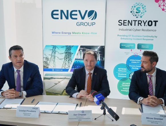 Parteneriat pentru siguranța energetică a României: DNSC și ENEVO Group își unesc forțele în lupta împotriva atacurilor cibernetice