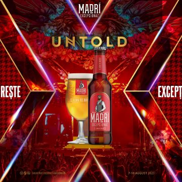 Madrí Excepcional devine berea oficială a festivalului UNTOLD 2025