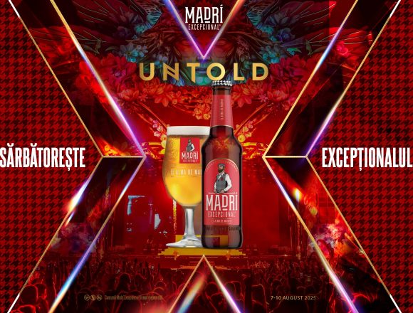 Madrí Excepcional devine berea oficială a festivalului UNTOLD 2025