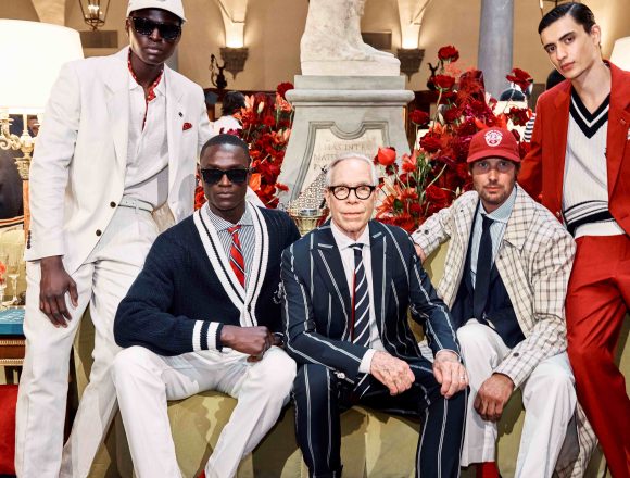 Pitti Uomo_The Hilfiger Social Club_Tommy Hilfiger_Models_Couch TOMMY HILFIGER PREZINTĂ NOUA COLECȚIE VESTIMENTARĂ PENTRU BĂRBAȚI LA PITTI UOMO