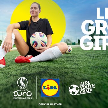 Vizual Lidl Youth Camp (1) LIDL ADUCE YOUTH CAMP PENTRU FETE LA UEFA WOMEN’S EURO 2025TM