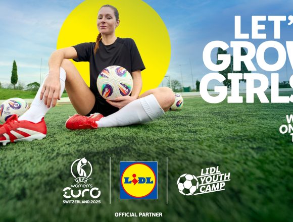 LIDL ADUCE YOUTH CAMP PENTRU FETE LA UEFA WOMEN’S EURO 2025TM