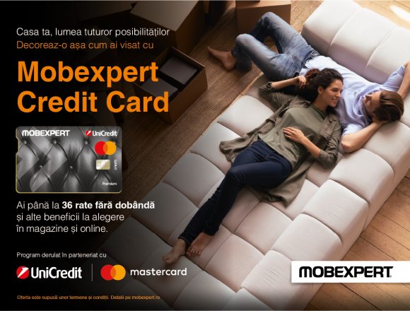 Vizual-MCC Mobexpert anunță parteneriatul financiar cu UniCredit pentru cardul co-branded Mobexpert Credit Card