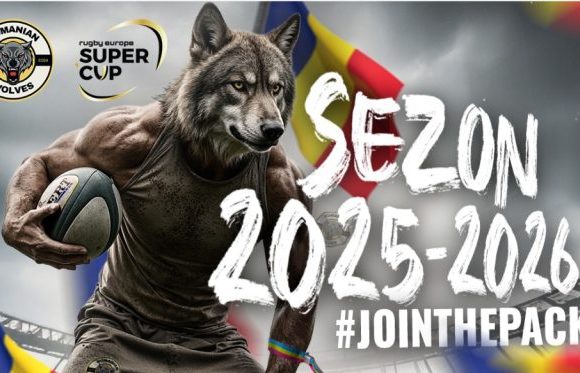 Romanian Wolves debutează în luna octombrie într-un nou sezon al Rugby Europe Super Cup. 3 meciuri pe teren propriu