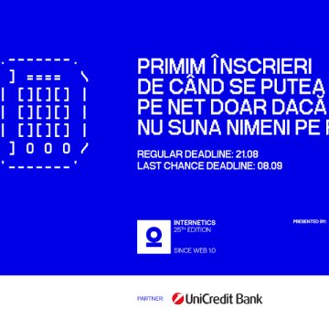 Încep înscrierile în competiția Internetics, ediția 25