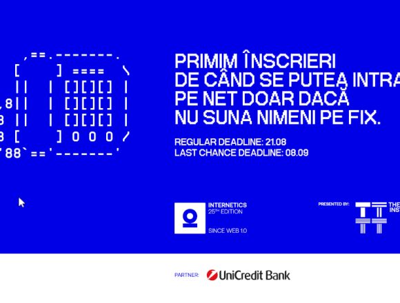 inscrieri-Internetics-25 Încep înscrierile în competiția Internetics, ediția 25