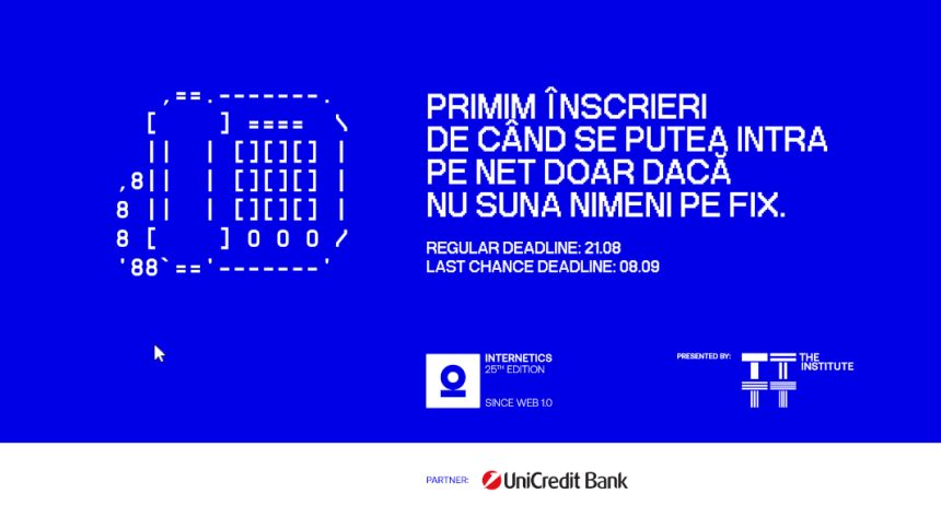Încep înscrierile în competiția Internetics, ediția 25