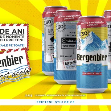 Bergenbier celebrează 30 de ani de prietenie autentică în România