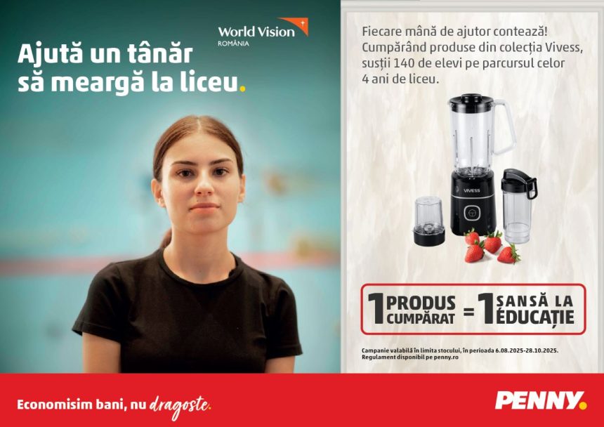 KV CSR_PENNY Noua campanie de loializare PENNY – un strop de inspirație în fiecare rețetă, alături de colecția Vivess pentru bucătărie