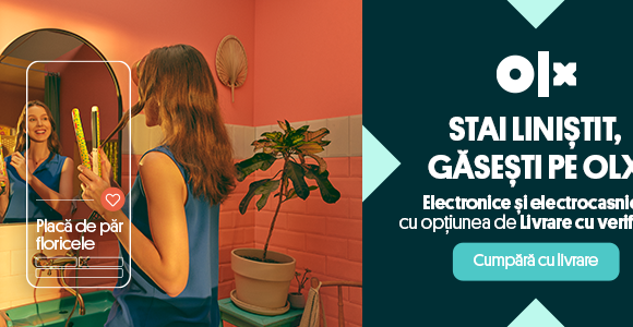 Românii caută din ce în ce mai activ electrocasnice second-hand. OLX ajunge la 6 milioane de interacțiuni cu anunțurile din platformă în prima jumătate a anului