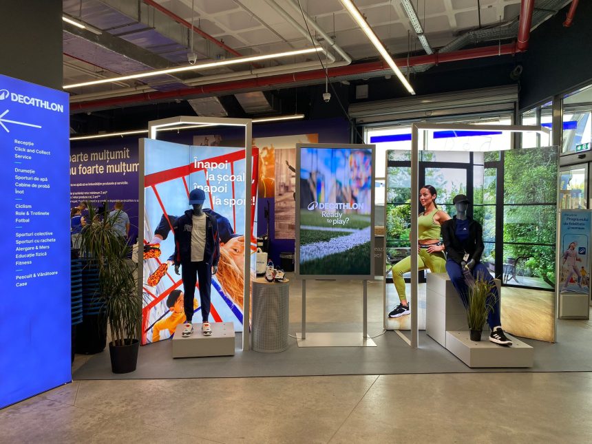 Decathlon:  Părinții arată un interes tot mai mare pentru echipamente de fotbal, înot și baschet destinate copiilor