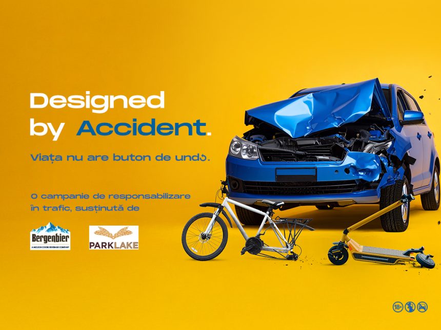 Bergenbier S.A. lansează campania „Designed by Accident. Viața nu are buton de undo”