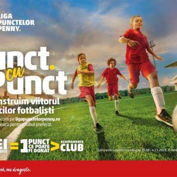 PENNY România lansează a treia ediție a programului Liga Punctelor PENNY, dedicat cluburilor sportive de fotbal pentru copii, juniori și tineret