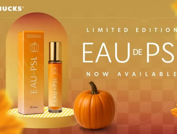 Starbucks lansează EAU de PSL, parfumul inspirat de Pumpkin Spice Latte