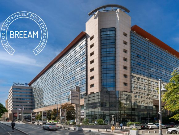 BREEAM_Radisson-Blu-Hotel-Bucharest-scaled Radisson Blu Hotel, București obține certificarea BREEAM In-Use „Excellent”, fiind primul hotel de 5 stele din București care atinge această performanță