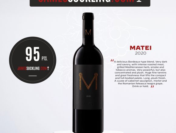 Crama-DeMatei-X-James-Suckling-02 CRAMA DeMATEI ÎNREGISTREAZĂ CEL MAI MARE SCOR ISTORIC PENTRU UN VIN ROMÂNESC LA JAMES SUCKLING: MATEI 2020 – 95 DE PUNCTE!