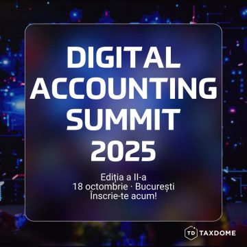 Digital Accounting Summit 2025 – powered by TaxDome România