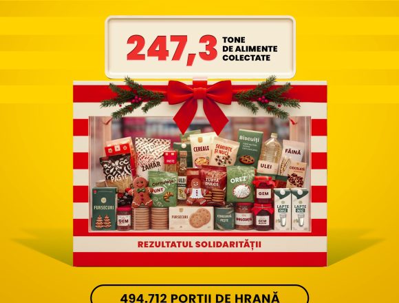 Peste 247.000 kg de alimente donate în magazinele PENNY la Colecta Națională de Alimente – ediția de Crăciun 2025