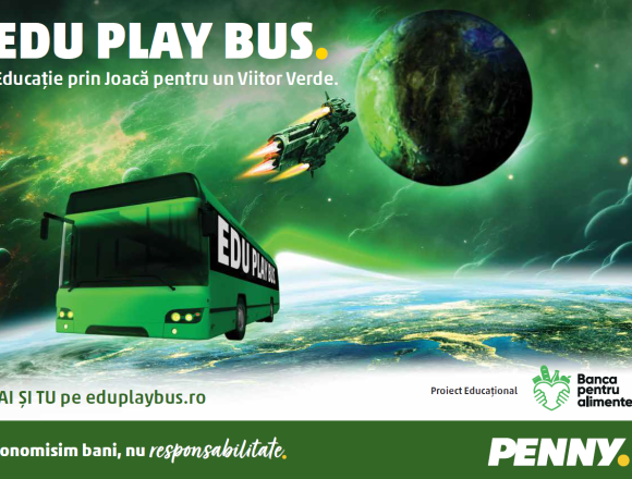 Edu Play Bus: proiectul educațional coordonat de Banca pentru Alimente Oradea și susținut de PENNY a ajuns la peste 16.000 de elevi