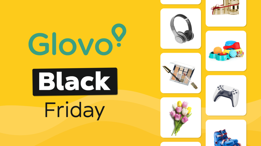 Glovo - Black Friday Analiză Glovo: ce au comandat românii de Black Friday