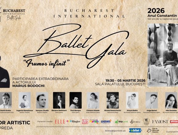 KV1 Prim-balerinii Operei Naționale București dansează alături de stelele baletului mondial, pe scena galei dedicate lui Brâncuși