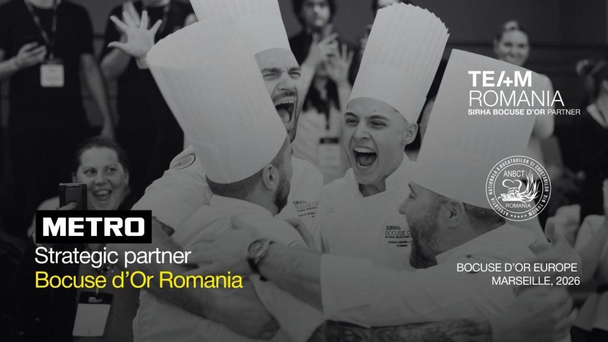 1 România intră în circuitul mondial al excelenței gastronomice. METRO România devine partener strategic al echipei naționale