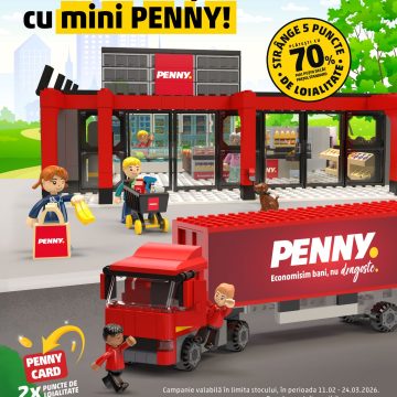 Noua campanie de loializare – Pune joaca pe lista de cumpărături cu mini PENNY