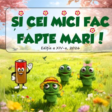 ECOTIC BAT lansează o nouă ediție a programului național „Și cei mici fac fapte mari”