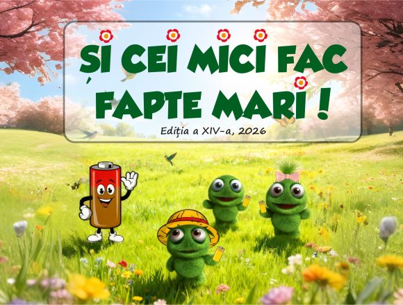 ECOTIC BAT lansează o nouă ediție a programului național „Și cei mici fac fapte mari”